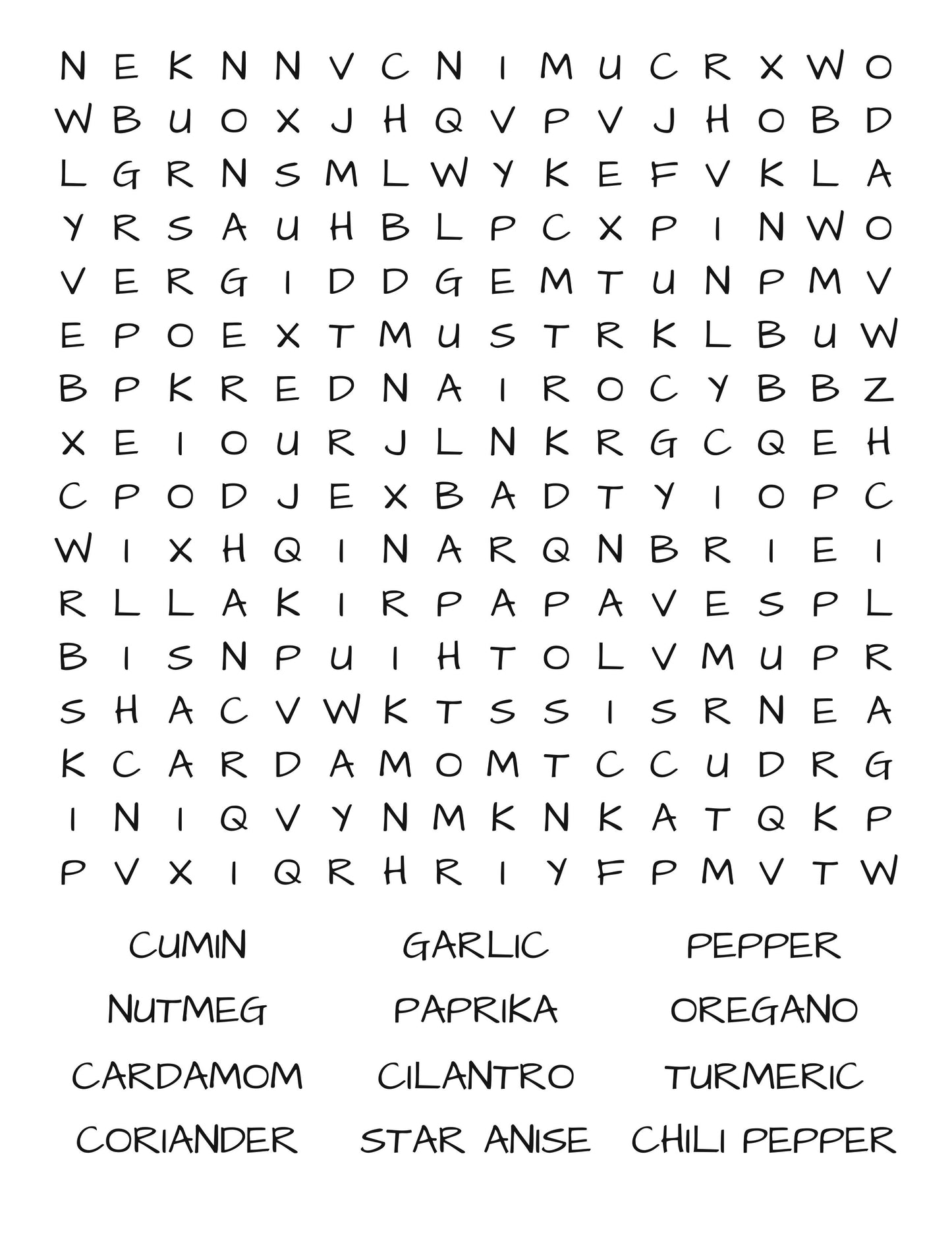 Savor Word Search: A Culinary Quest