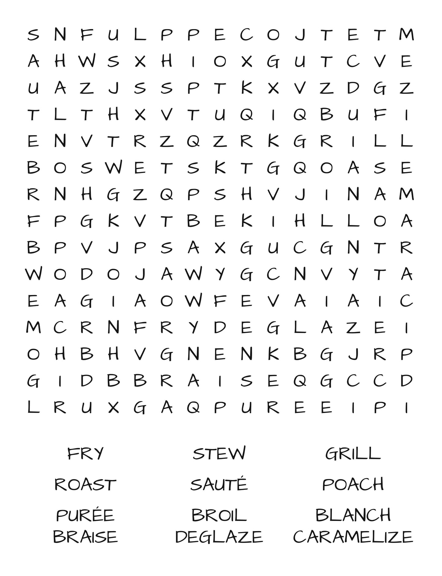 Savor Word Search: A Culinary Quest