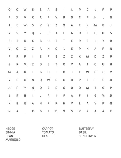 Botanical Bliss: A Floral Word Search Adventure