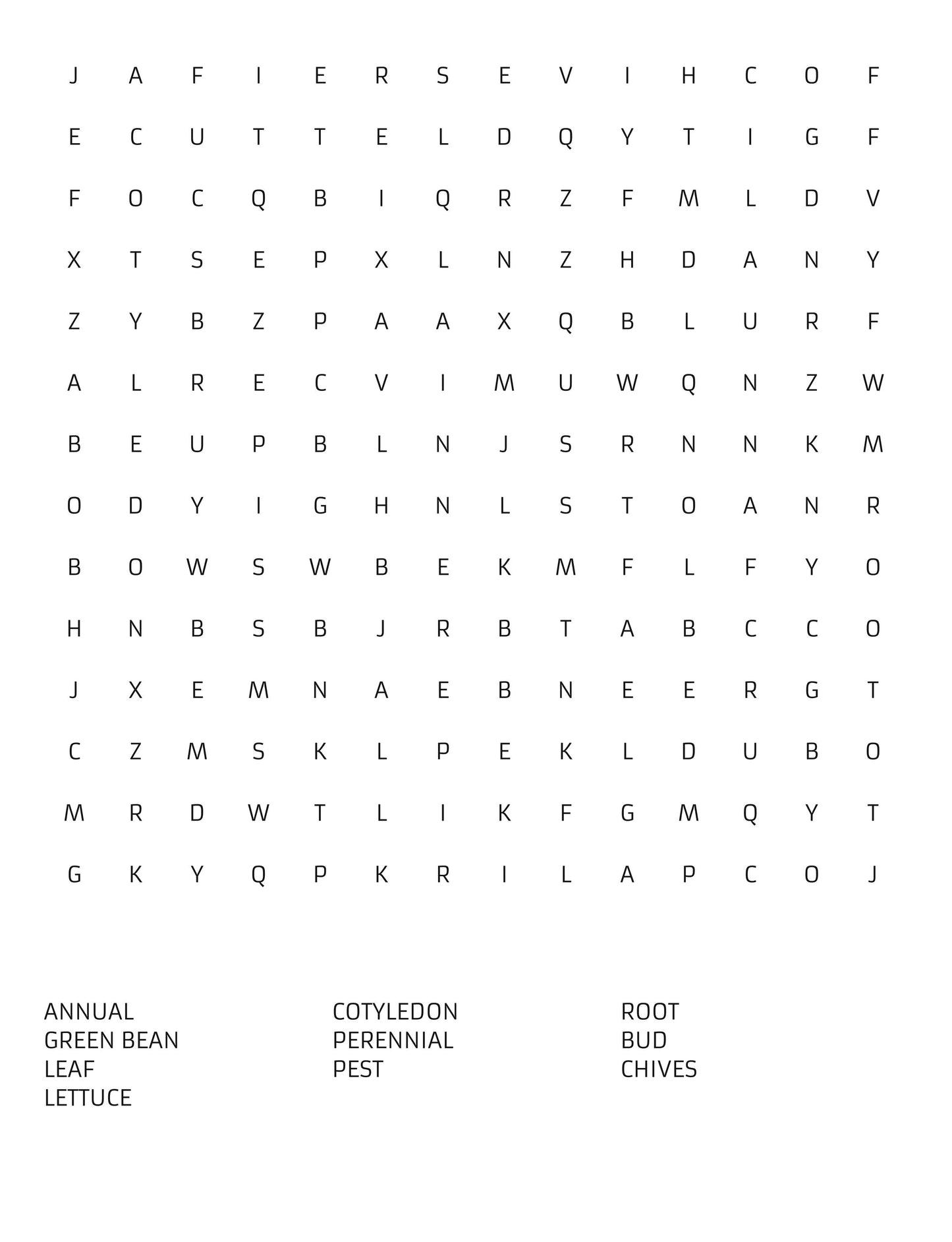 Botanical Bliss: A Floral Word Search Adventure