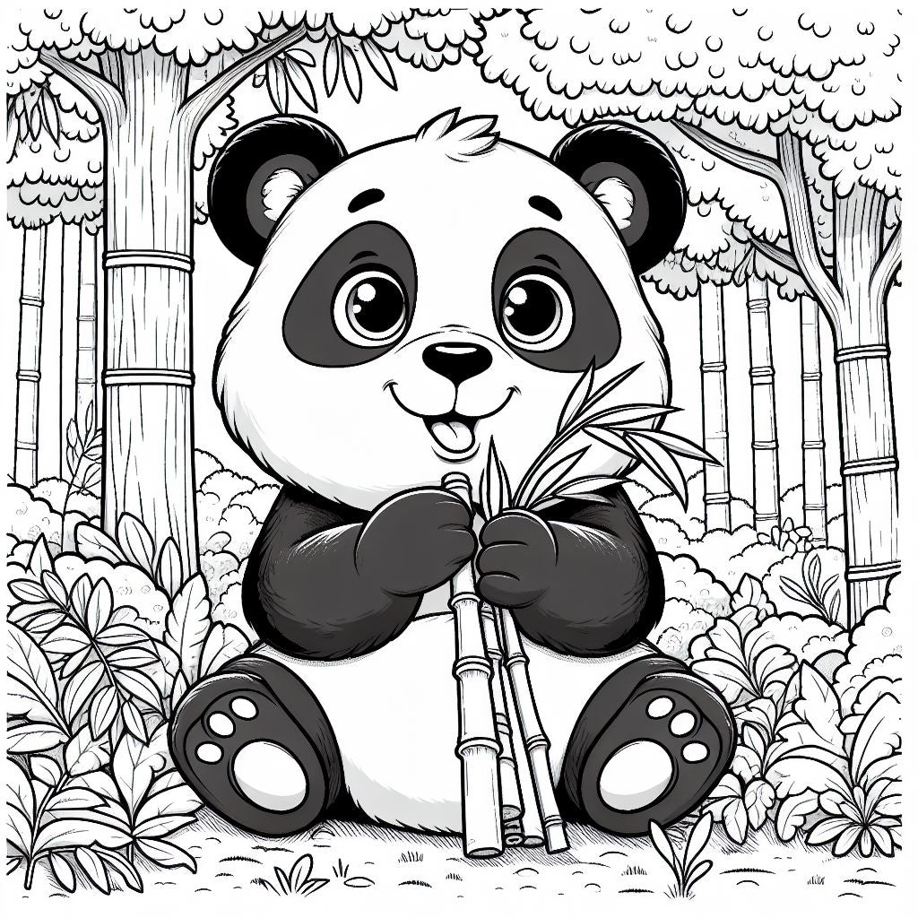 Panda's Pirate Quest Coloring & Activity Book