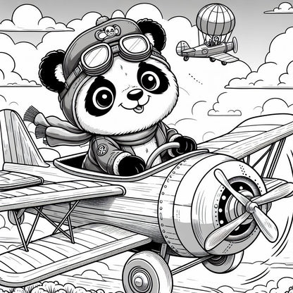 Panda's Pirate Quest Coloring & Activity Book