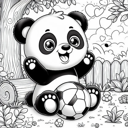 Panda's Pirate Quest Coloring & Activity Book