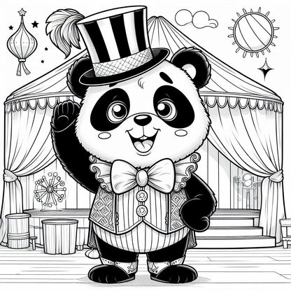 Panda's Pirate Quest Coloring & Activity Book