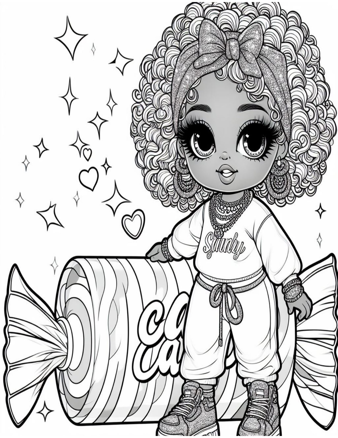 Sweet Treats & Chibi Delights Coloring Book