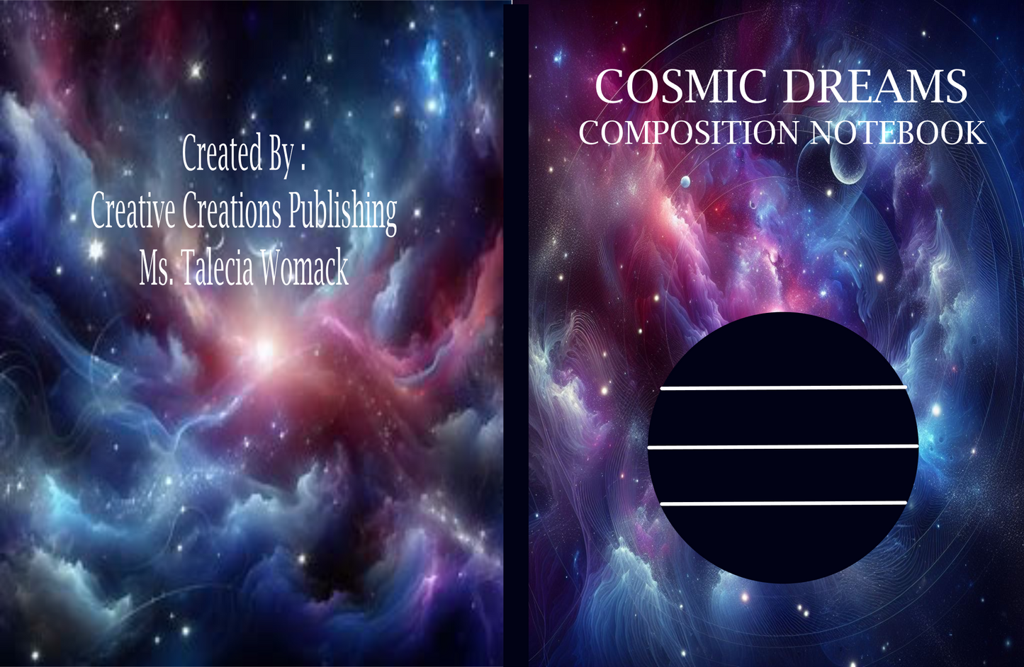 Cosmic Dreams Composition Notebook