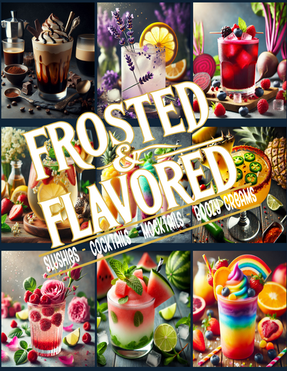 Frosted & Flavored: Slushies, Cocktails, and Mocktails