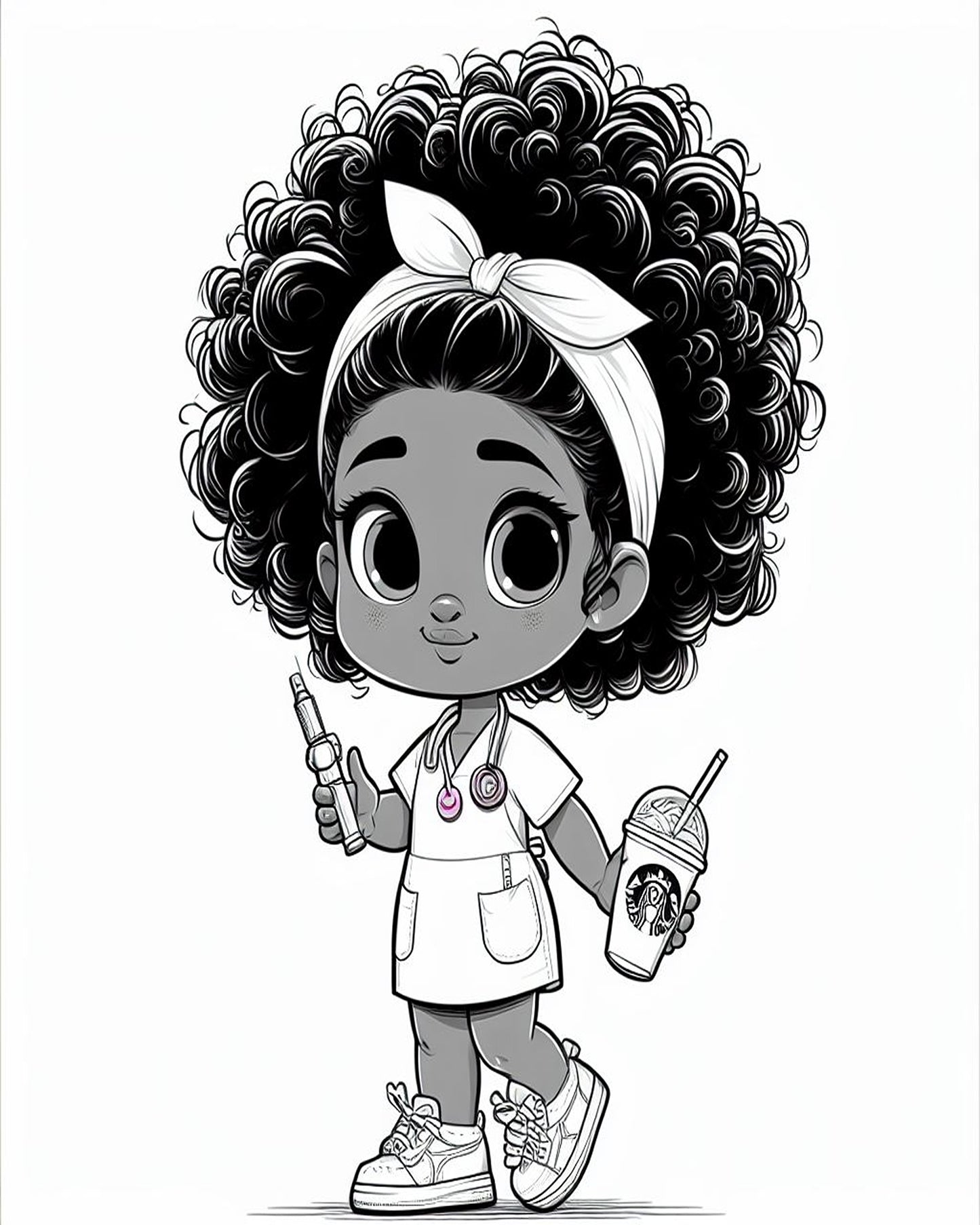 Nurse I Coloring Sheet