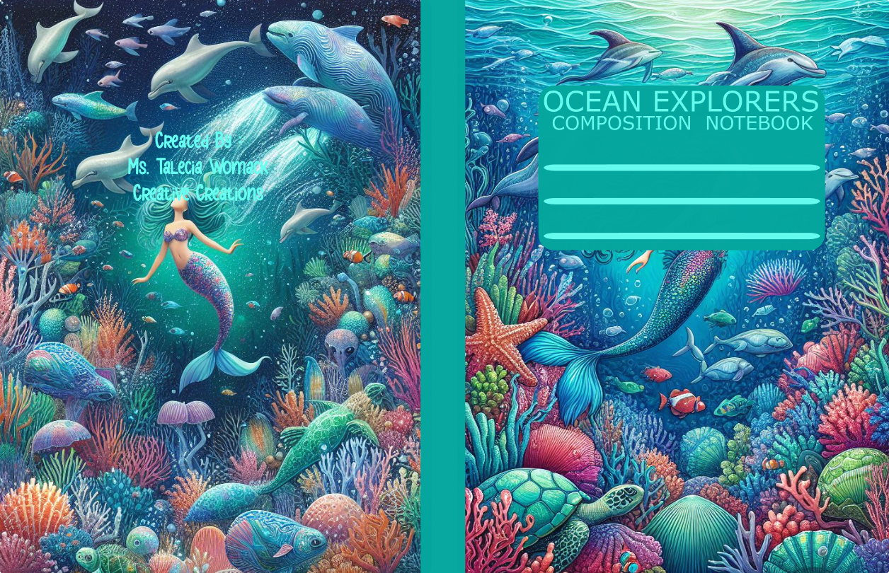 Ocean Explorers Composition Notebook