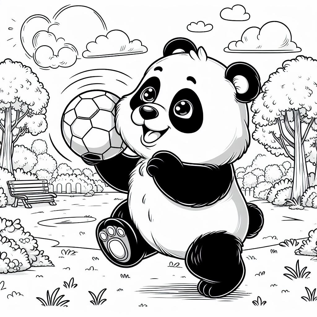 Panda's Pirate Quest Coloring & Activity Book