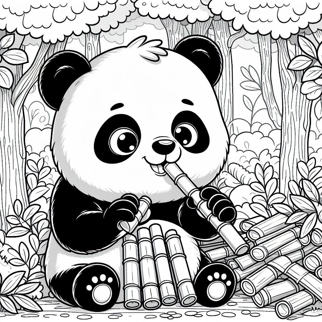 Panda's Pirate Quest Coloring & Activity Book